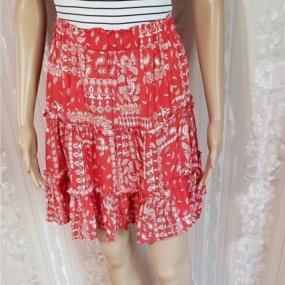 Nicole Miller Tiered Skirt  